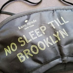 kate spade Accessories - kate spade ♤ eye mask {No Sleep Till Brooklyn } kate spade Accessories - kate spade ♤ eye mask {No Sleep Till Brooklyn }
